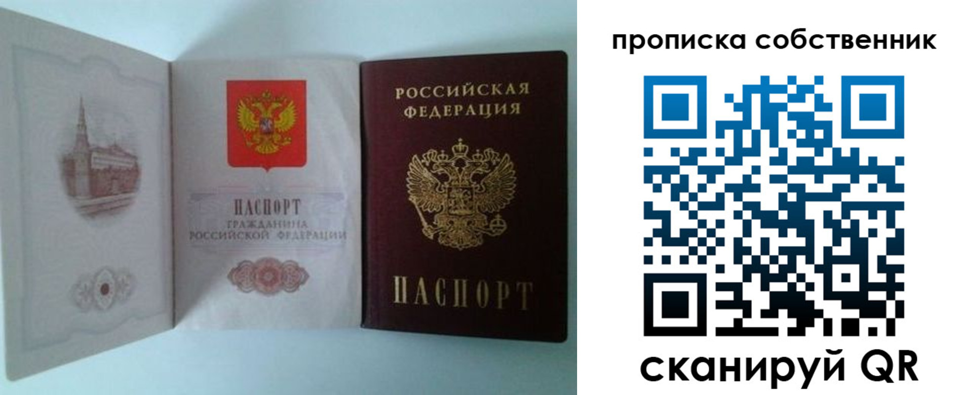 прописка в квартире в Домодедово